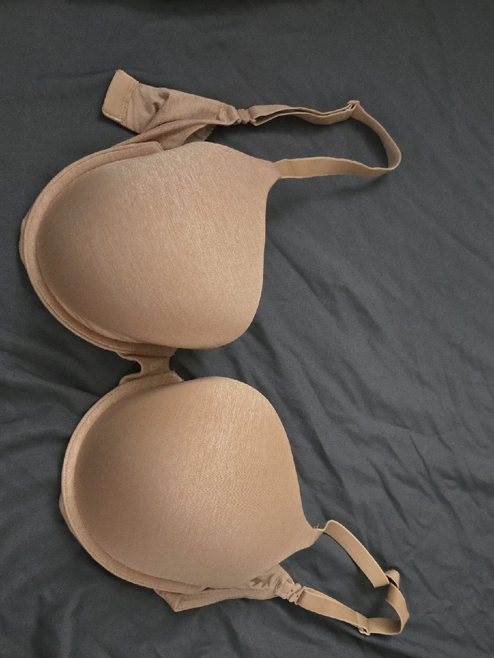 Victoria's Secret Brown Nude T-Shirt Bra 36DD Soft With Underwire